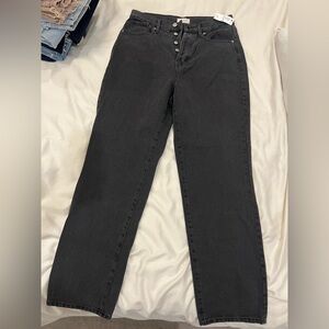 PacSun Black Straight Leg Jeans